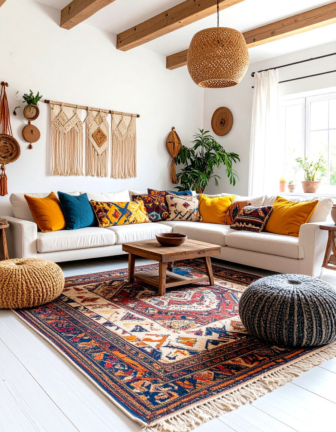 The Eclectic Farmhouse Living Room - 30 farmhouse country living room ideas