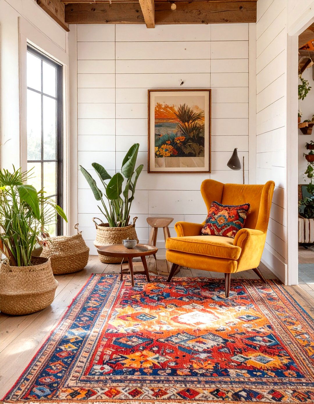 The Eclectic Farmhouse Living Room - 30 modern farmhouse farmhouse living room ideas