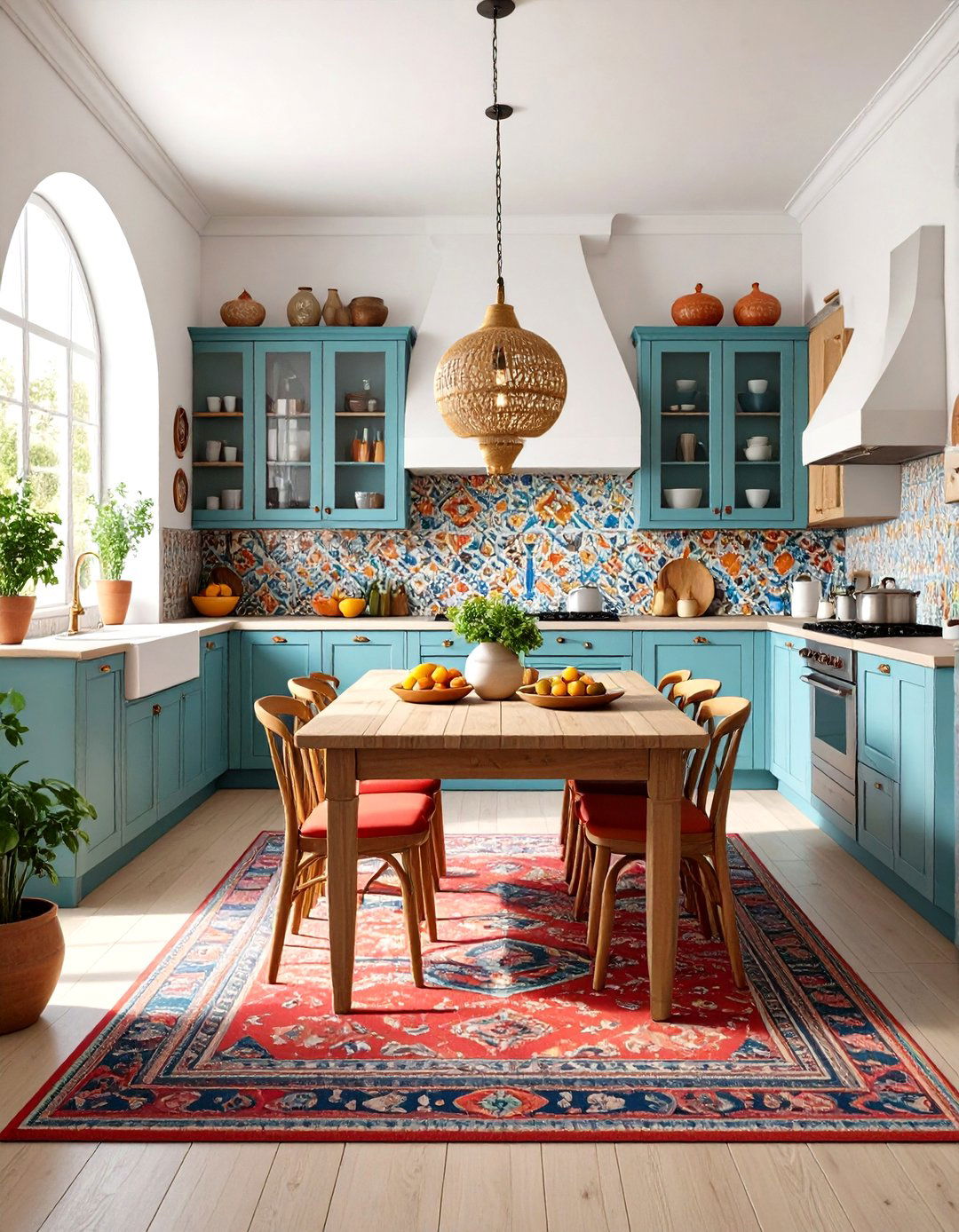 The Eclectic Global Inspired Kitchen Dining Room - 30 kitchen dining room ideas
