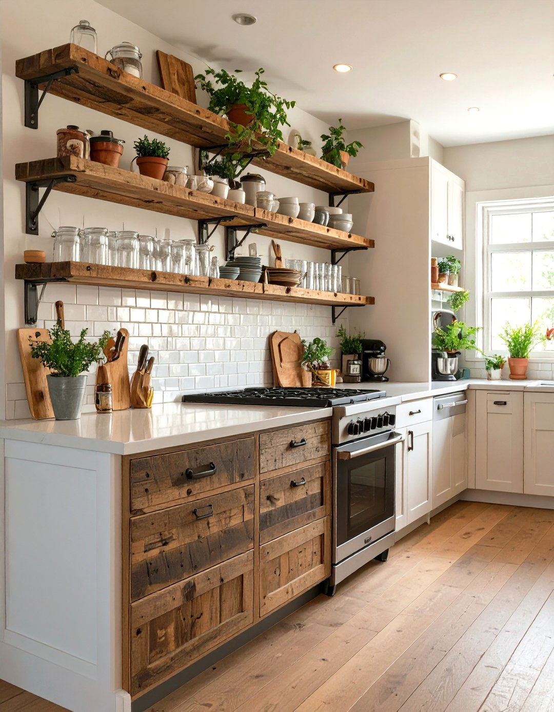 The Eclectic Kitchen with a Mix of Styles - 30 how to design a kitchen layout ideas
