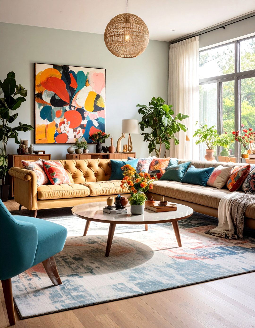 The Eclectic Living Room - 30 family room vs living room decorating ideas