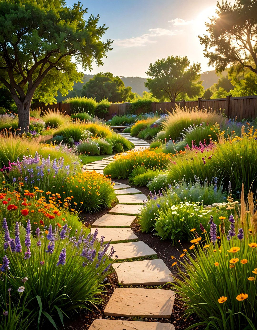 The Eco Conscious Native Landscape - 30 large backyard ideas