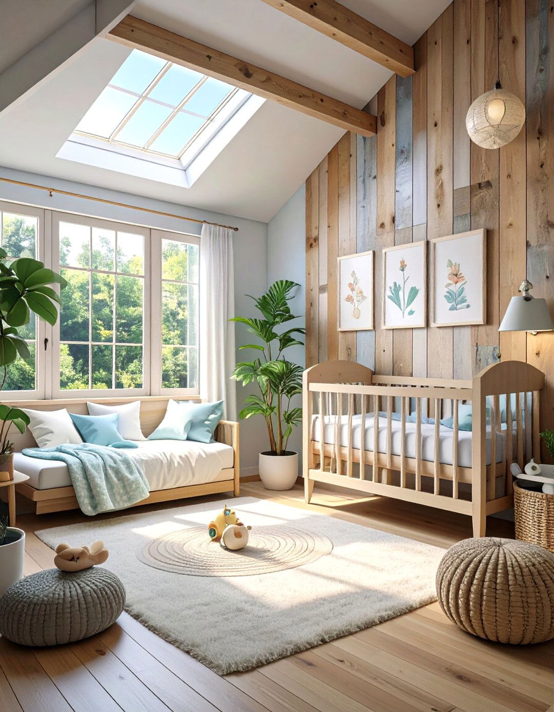 The Eco Conscious Smart Nursery - 30 ai nursery design ideas