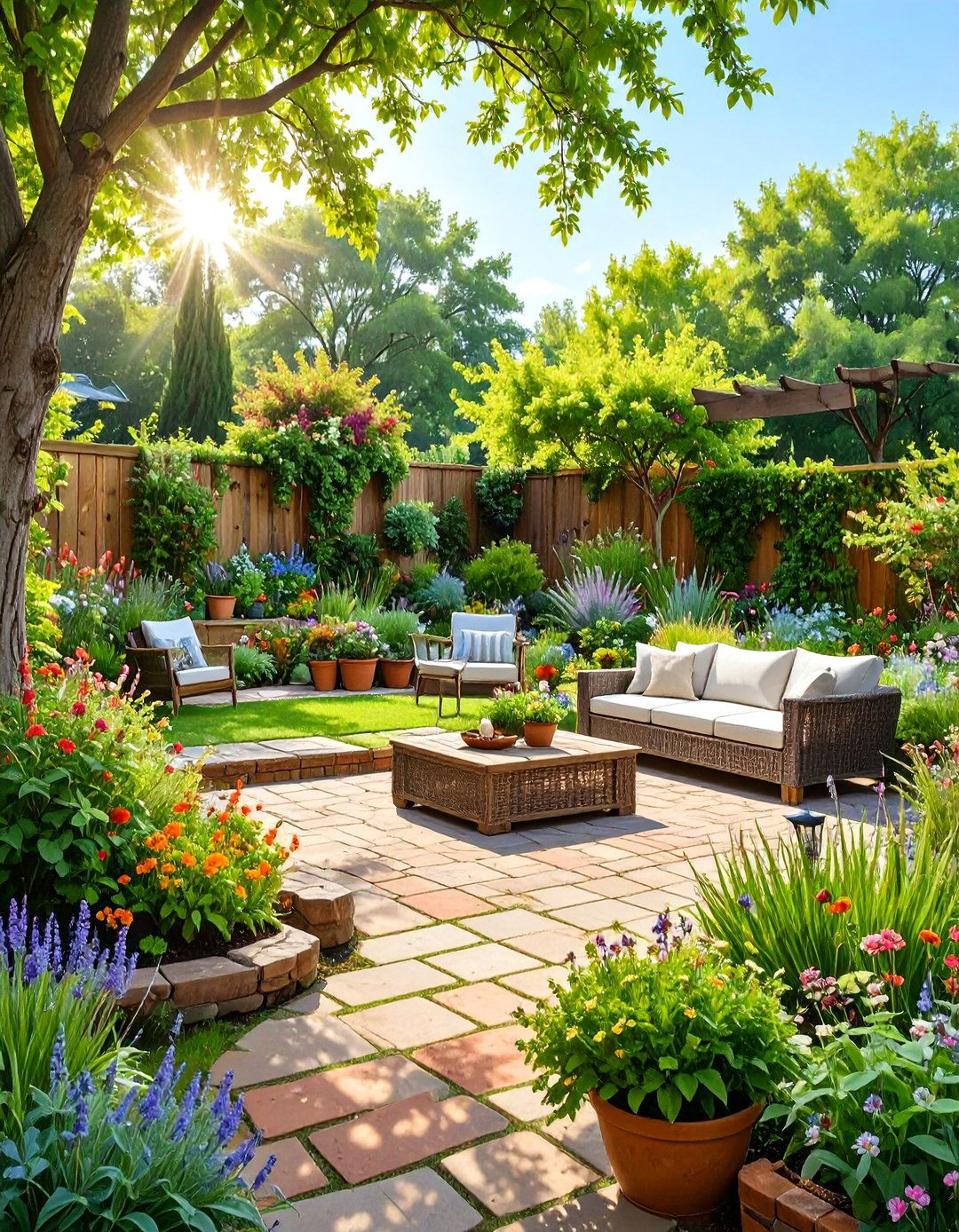The Eco Conscious Sustainable Garden - 30 ai outdoor entertaining space ideas