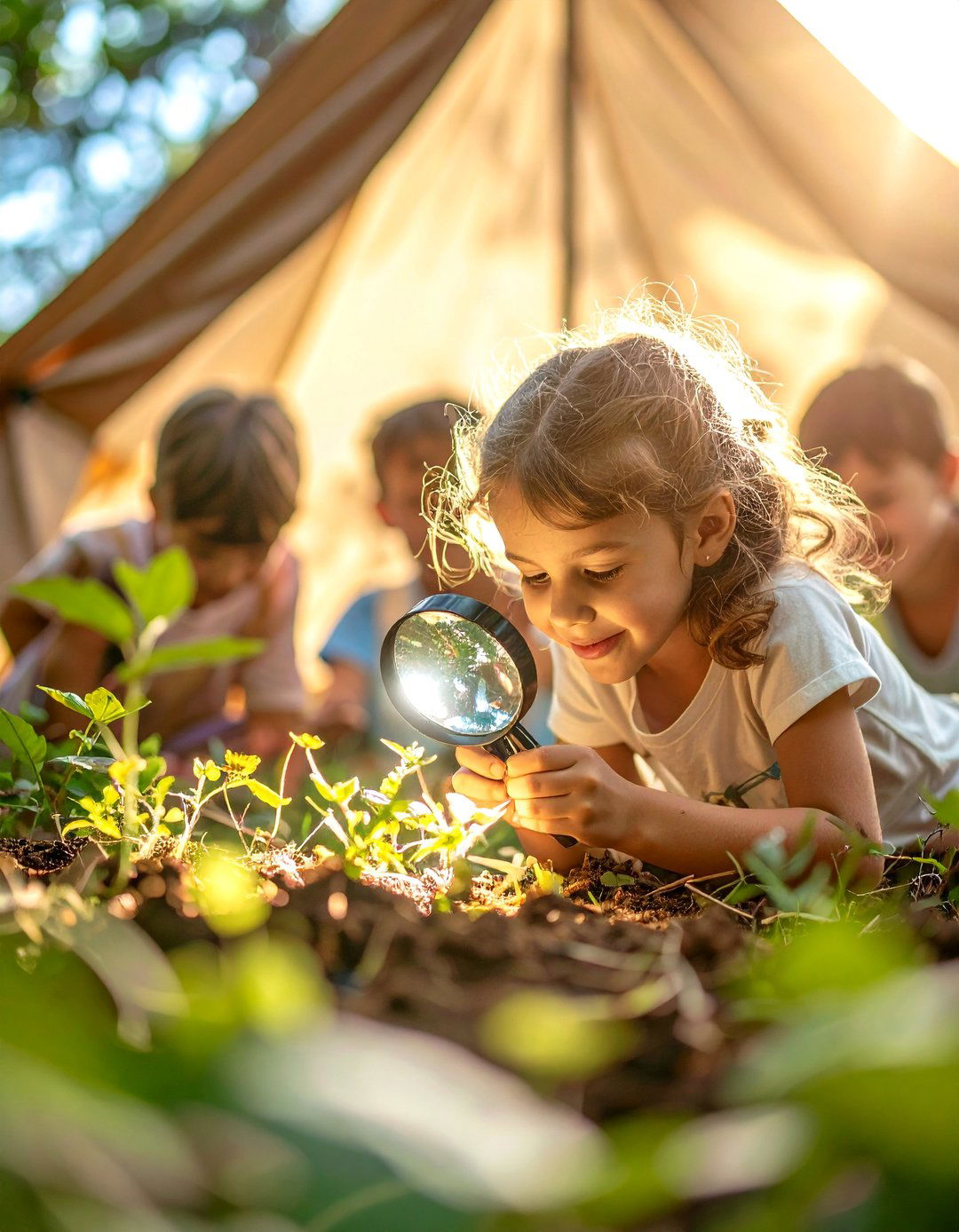 The Eco Explorers Outpost - 30 backyard camping ideas