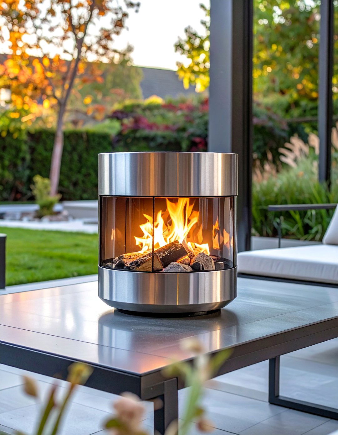 The Eco Friendly Bioethanol Outdoor Fireplace - 30 modern outdoor fireplace ideas