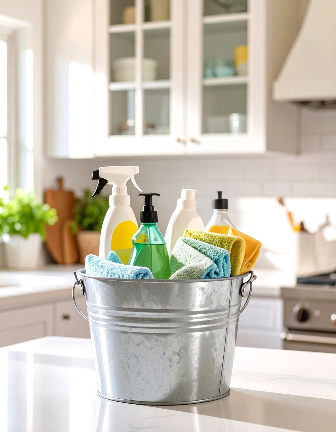 The Eco Friendly Cleaning Kit - 30 baby shower gift basket ideas