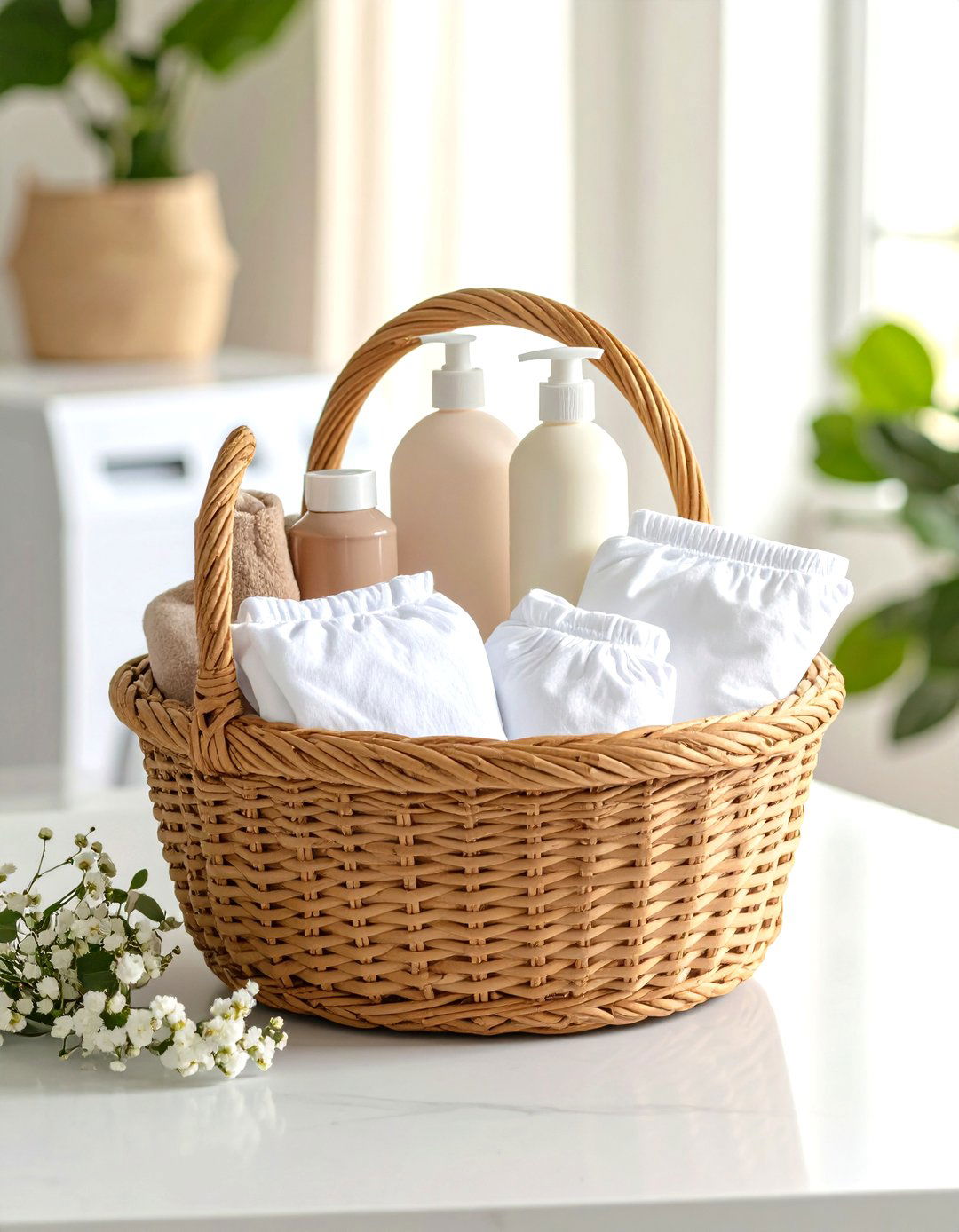 The Eco Friendly Diapering Kit - 30 gift basket baby shower gift ideas