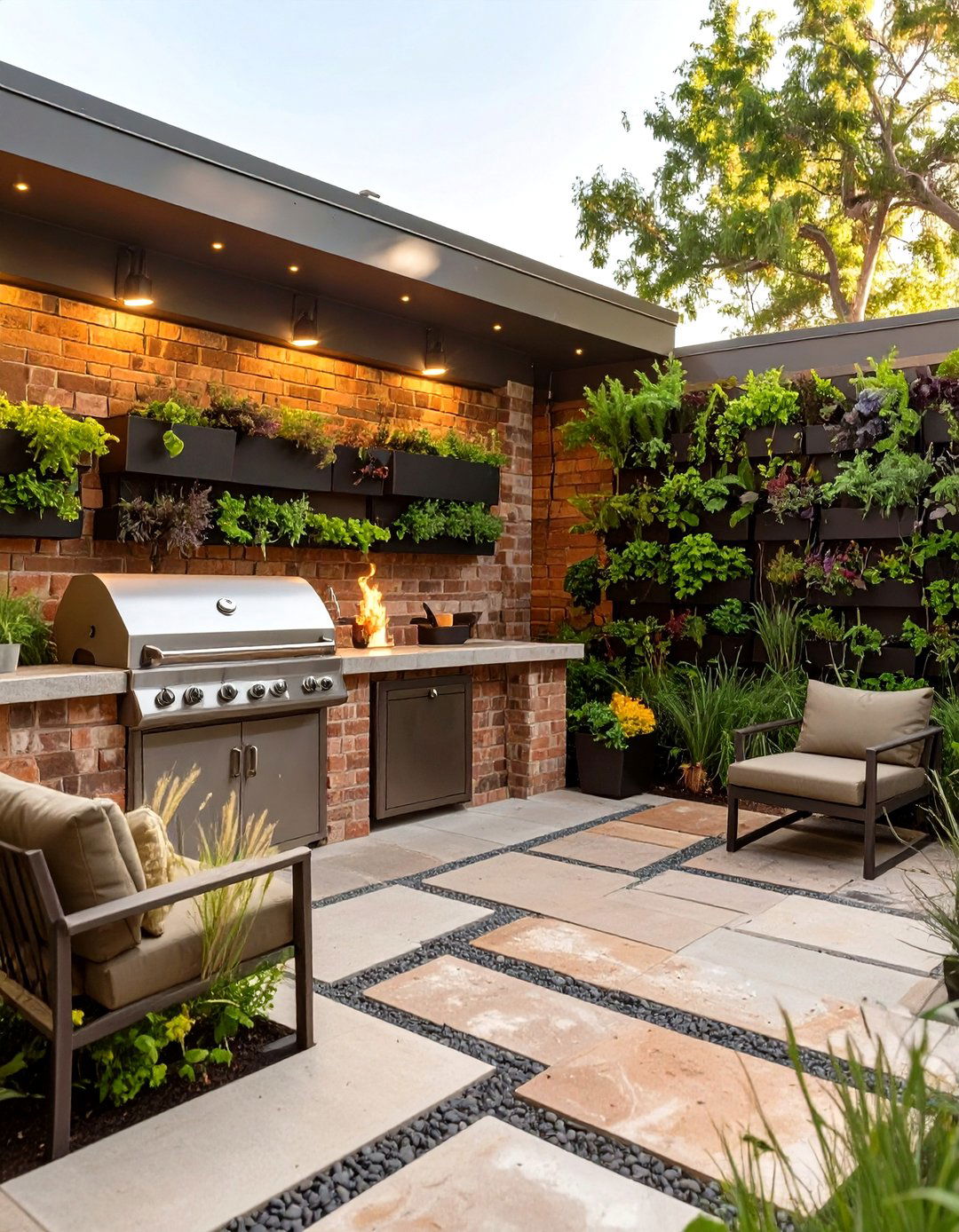 The Eco Friendly Green BBQ Patio - 30 bbq patio ideas