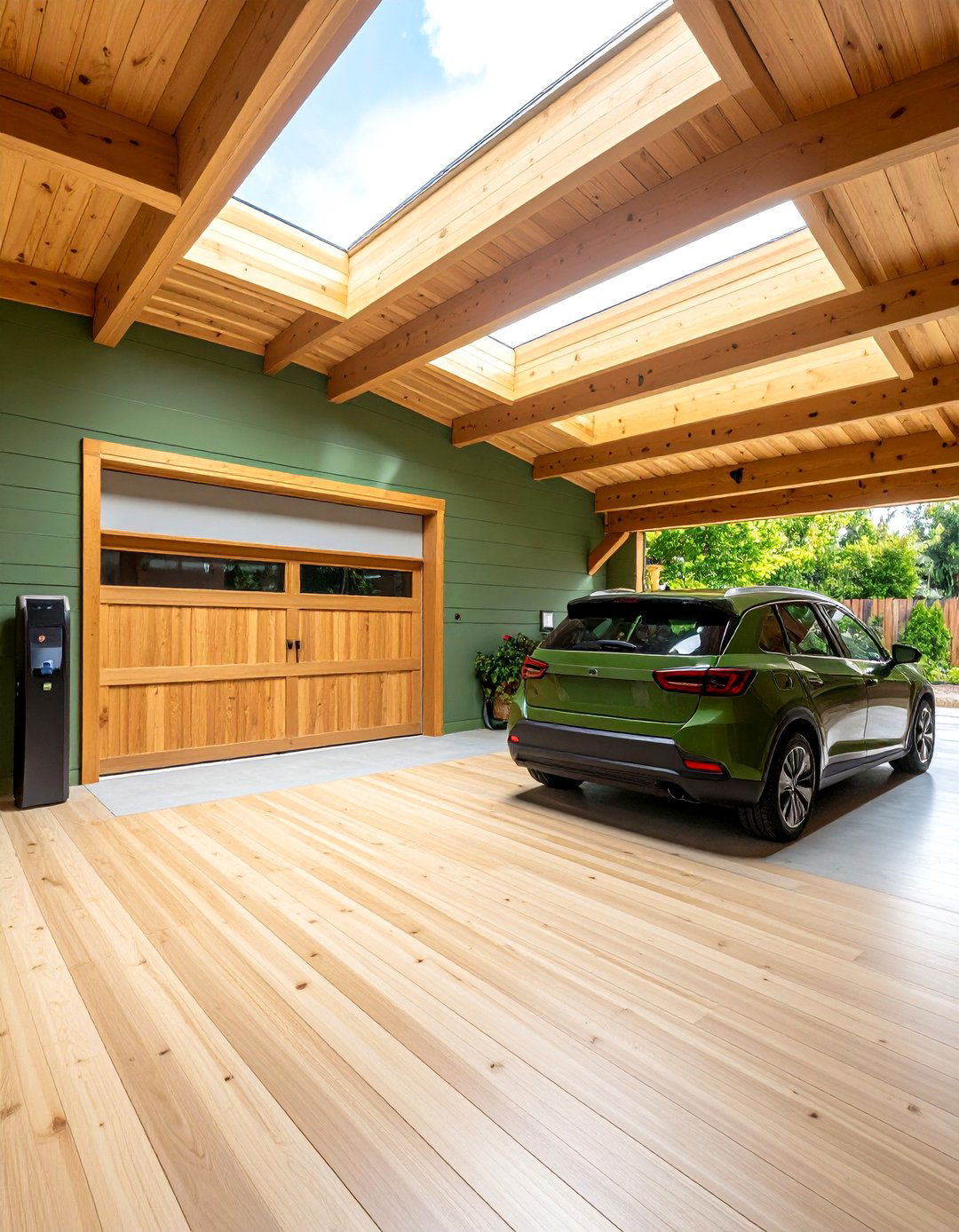 The Eco Friendly Green Garage - 30 2 car garage ideas