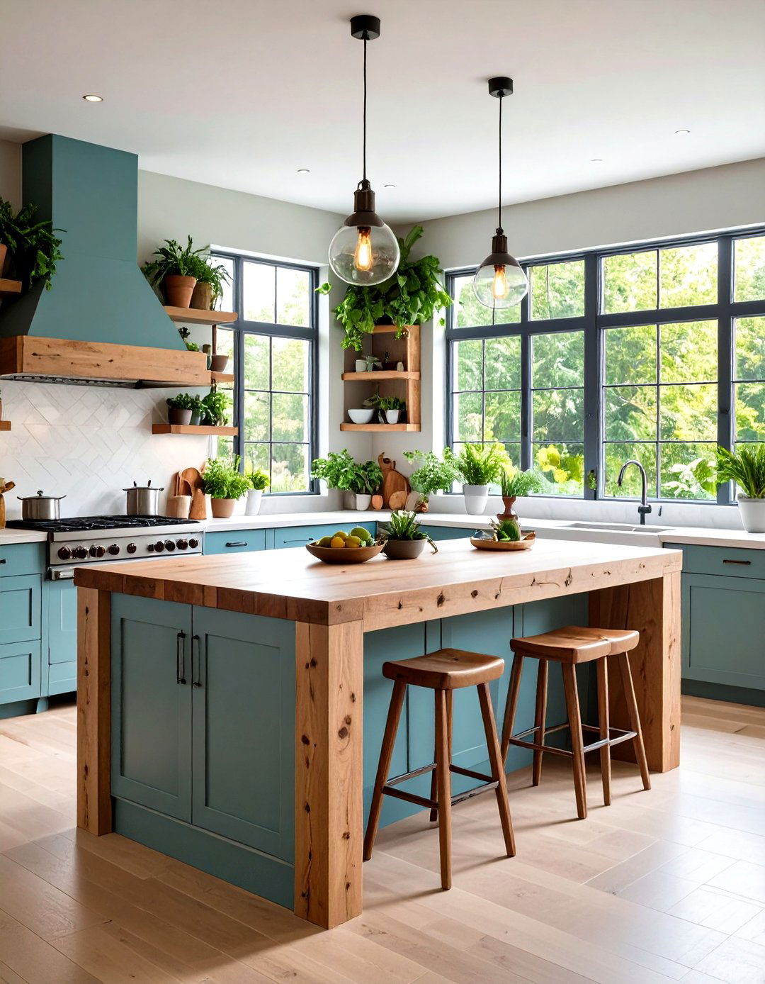 The Eco Friendly Kitchen Island - 30 island kitchen ideas