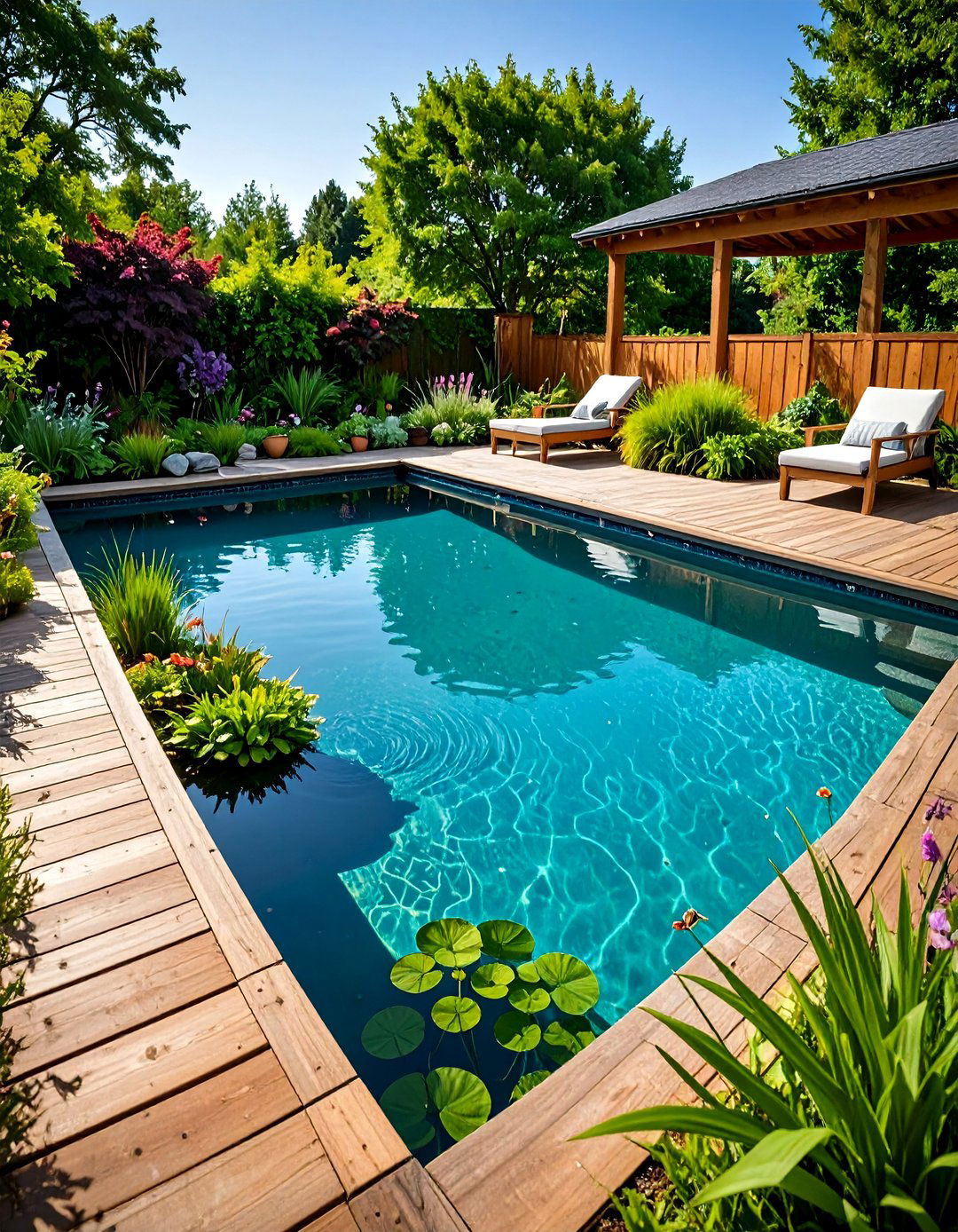The Eco Friendly Natural Pool - 30 backyard ideas with pool