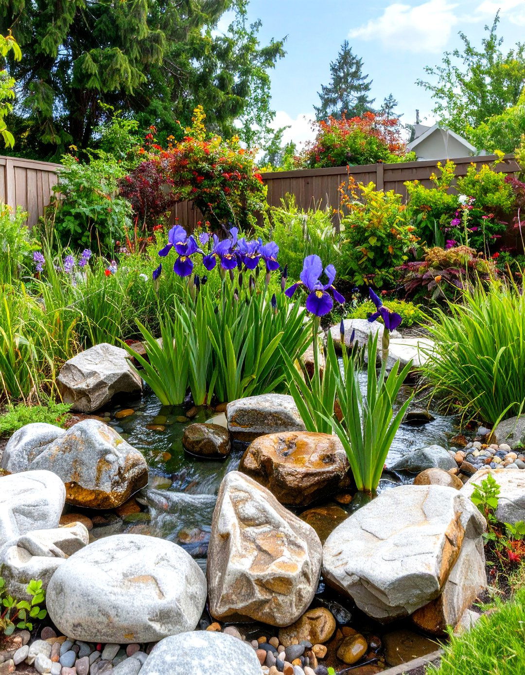 The Eco Friendly Rain Garden - 30 garden landscape ideas