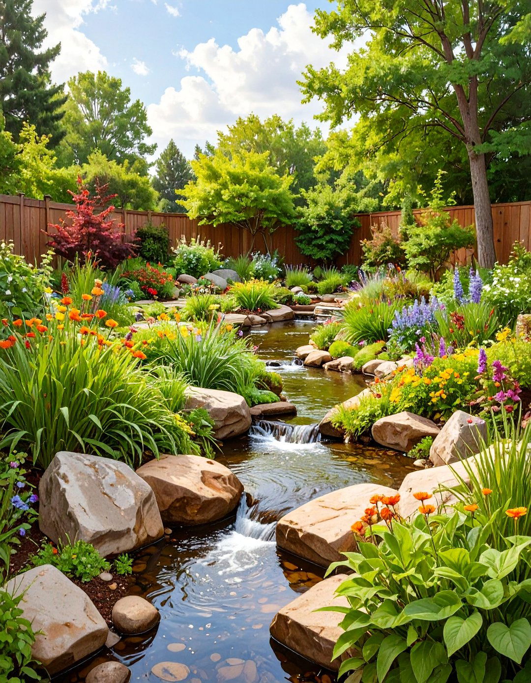 The Eco Friendly Rain Garden - 30 back yard garden ideas