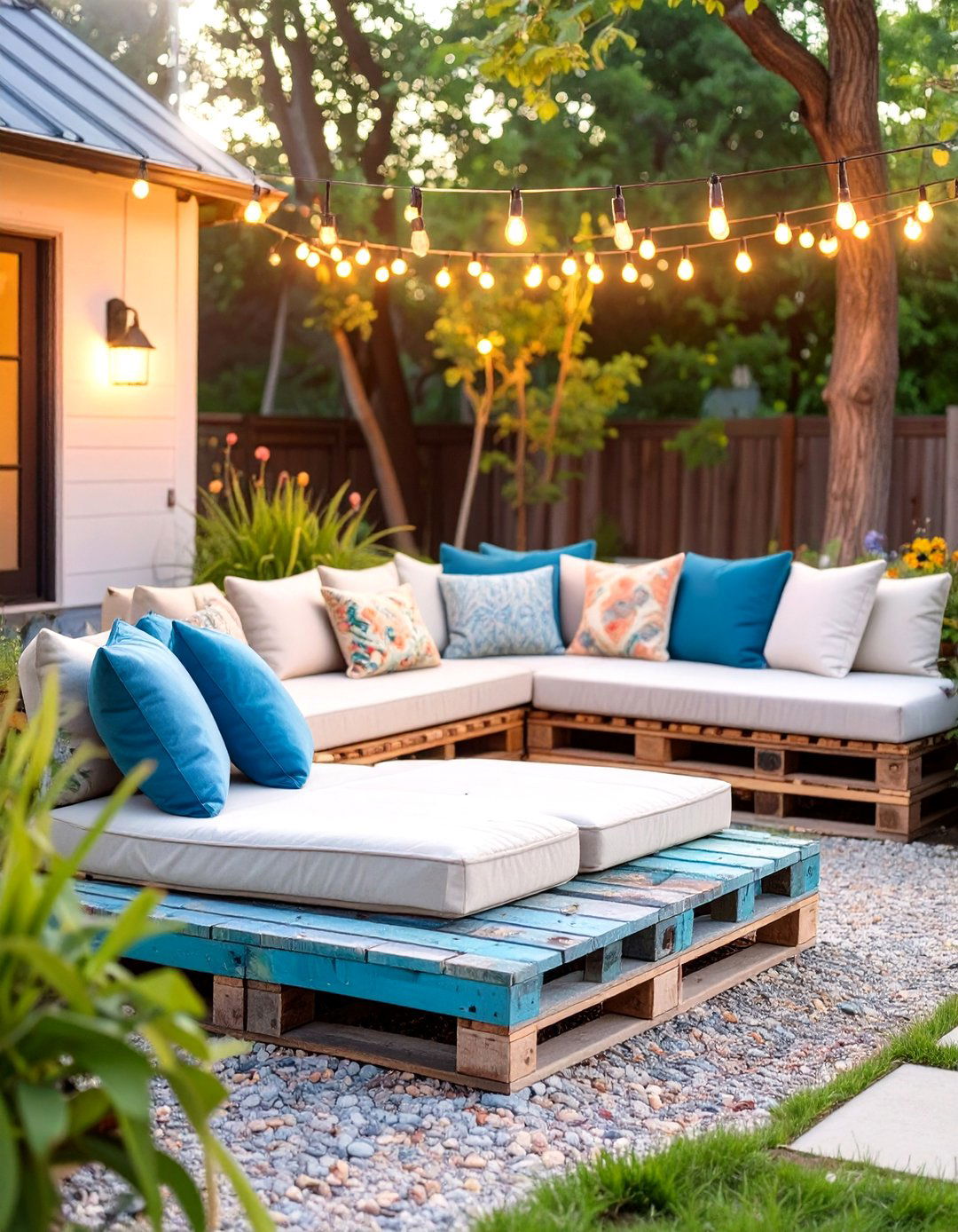 The Eco Friendly Recycled Pallet Zone - 30 backyard seating ideas