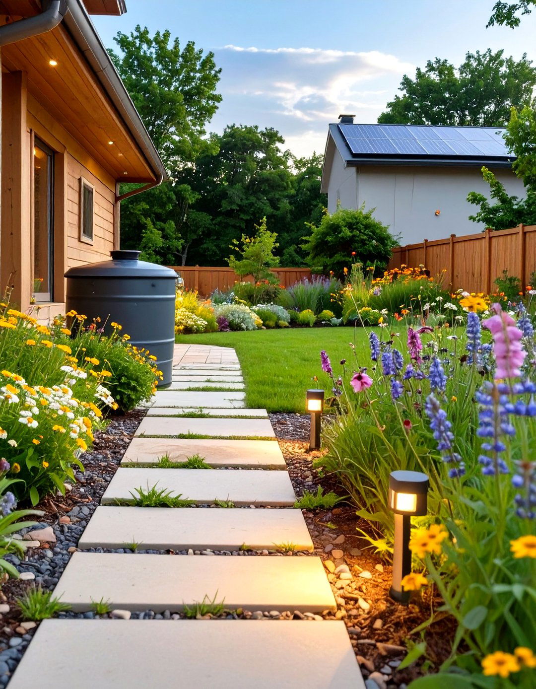 The Eco Friendly Sustainable Backyard - 30 cool backyard ideas