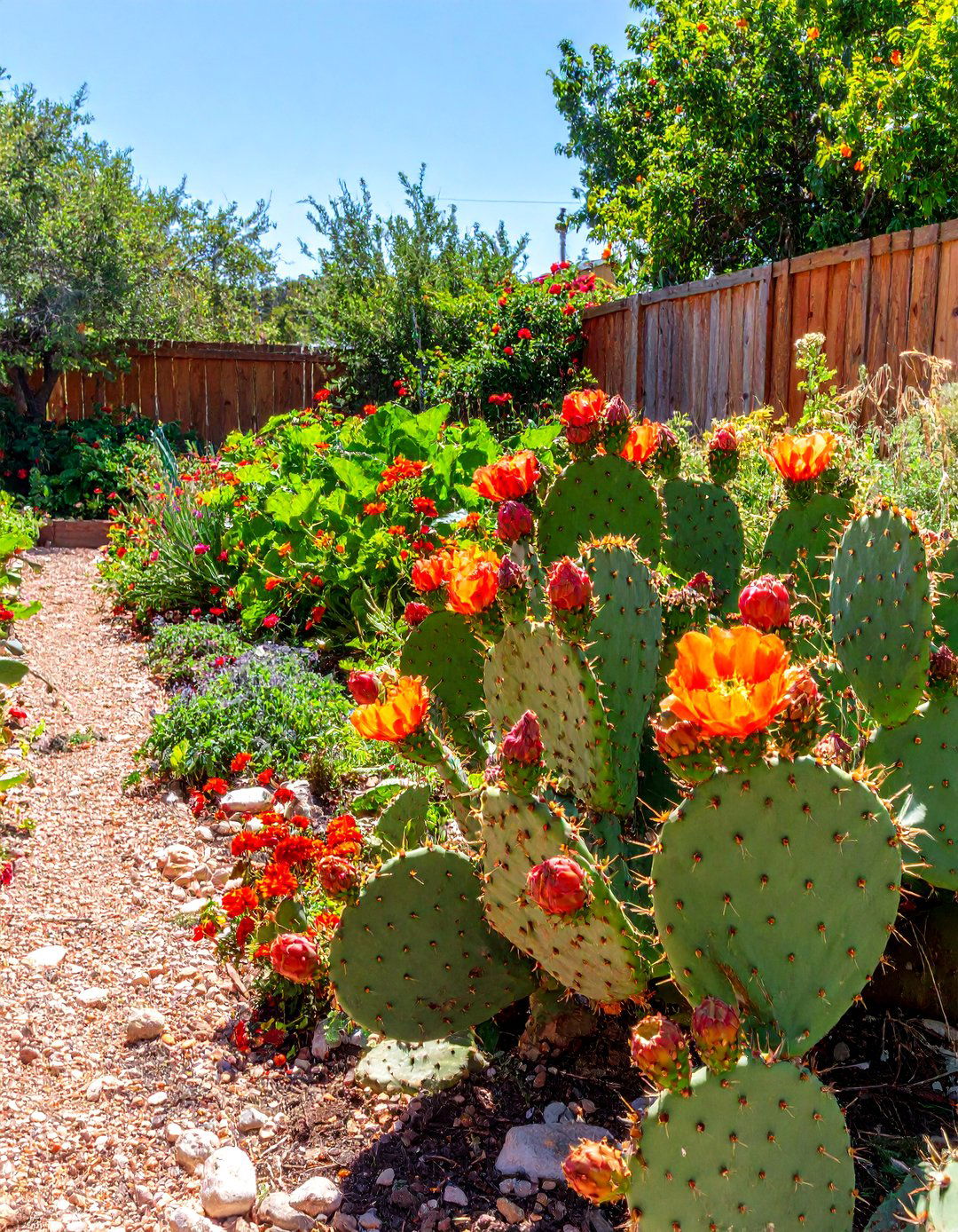 The Edible Cactus Garden - 30 cactus garden ideas