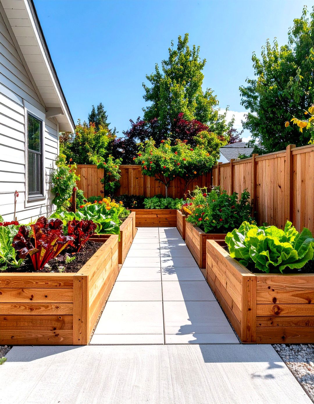 The Edible Driveway Entrance Garden - 30 driveway entrance landscaping ideas
