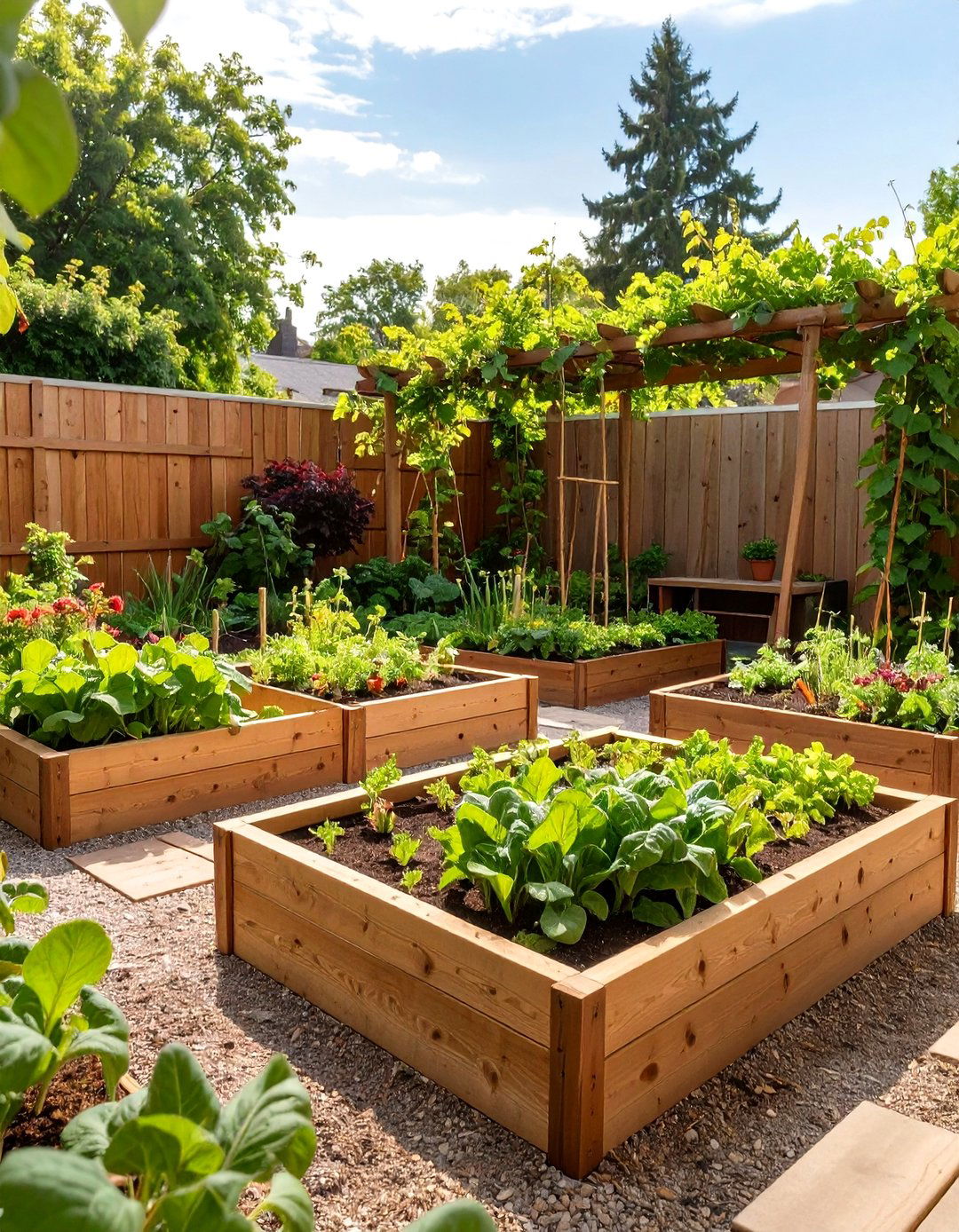 The Edible Garden Backyard - 30 backyard remodel ideas