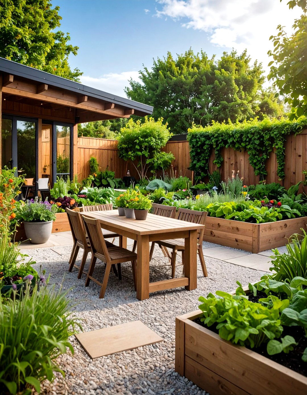 The Edible Garden Backyard - 30 design my backyard ideas