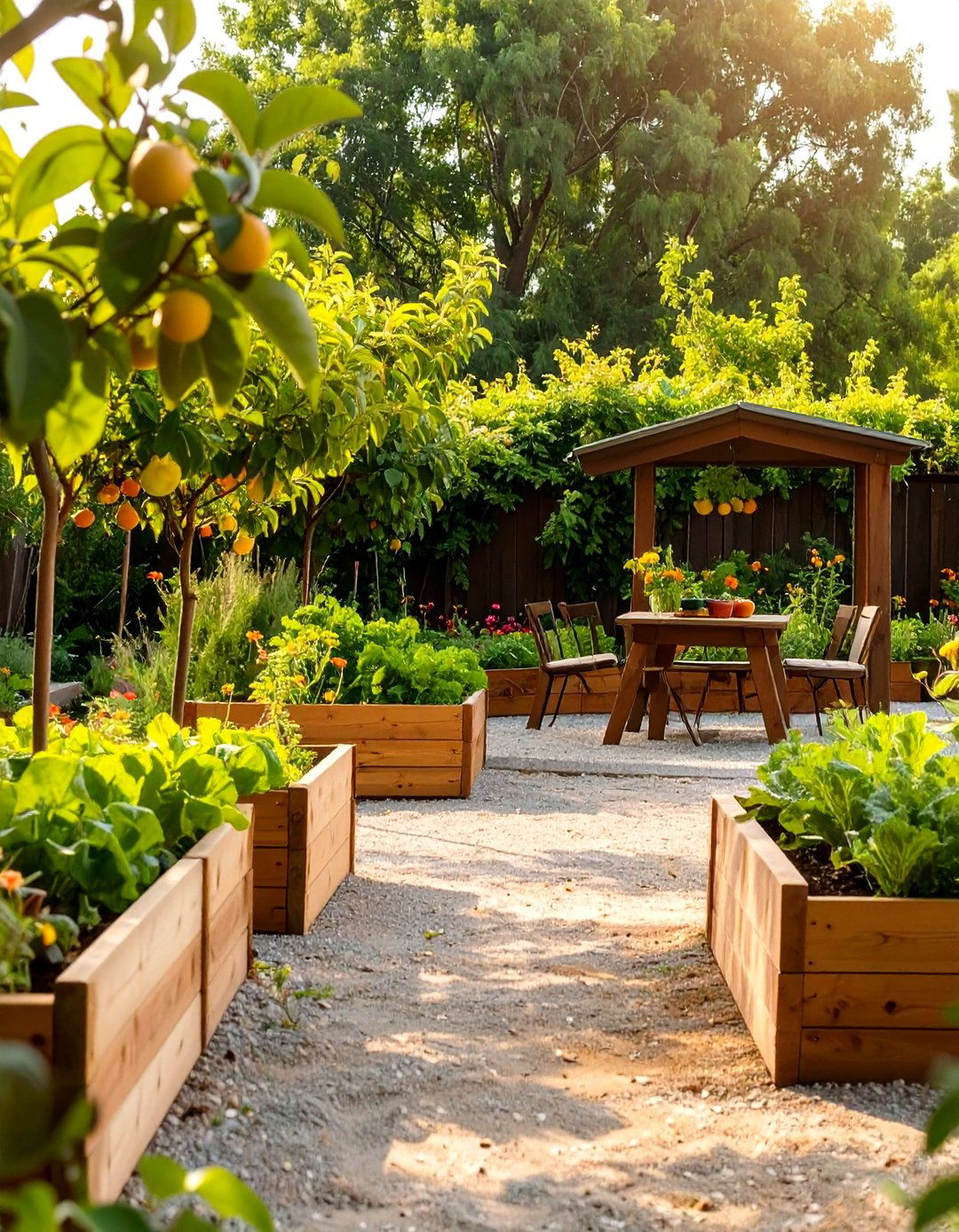 The Edible Garden Backyard - 30 outdoor backyard ideas