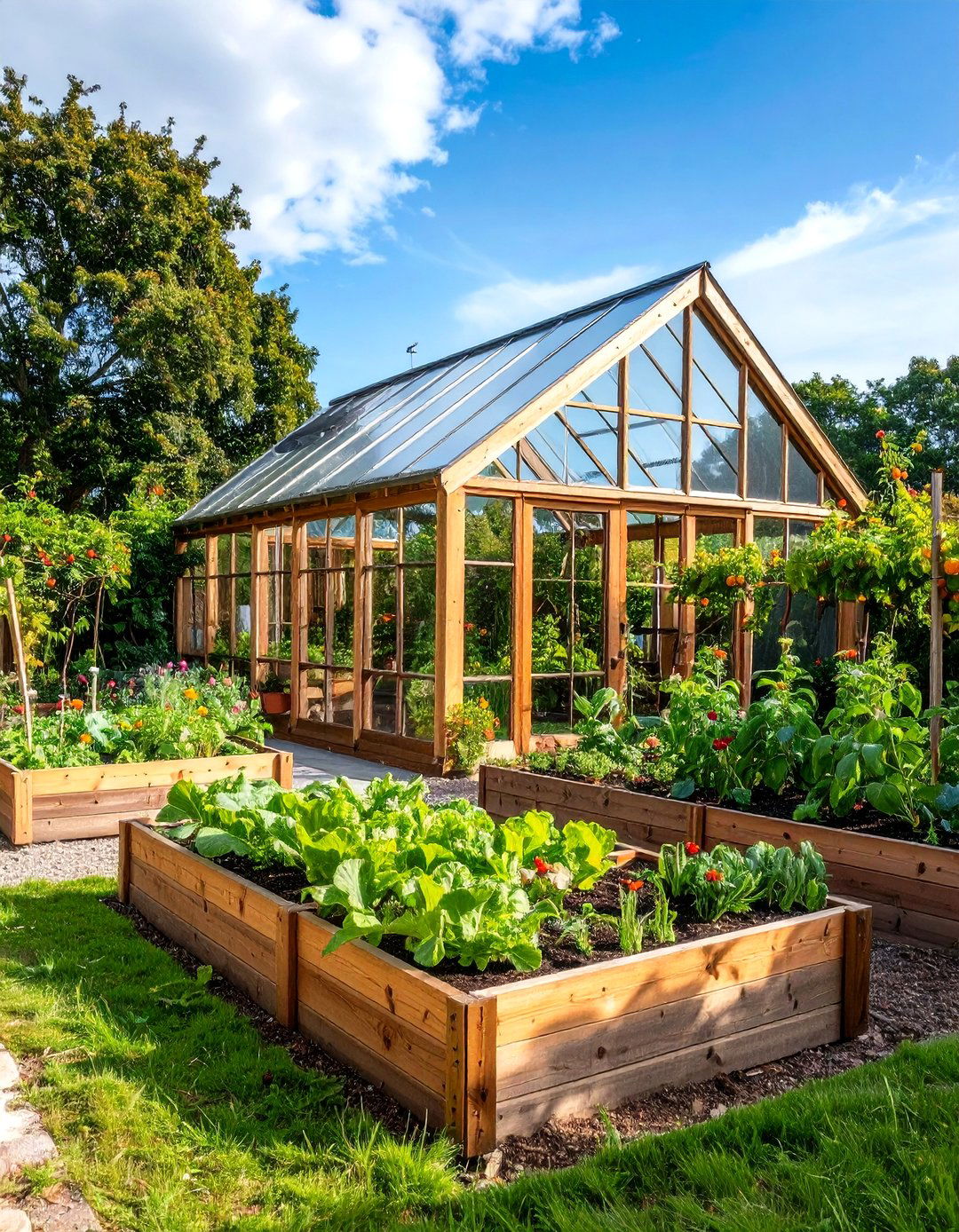 The Edible Garden Homestead Design - 30 layout landscape design plans ideas