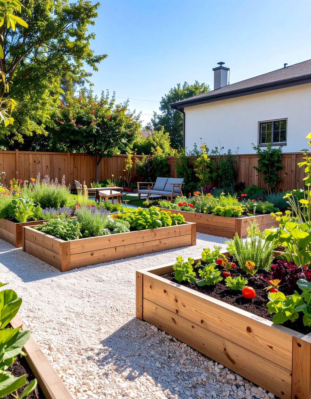 The Edible Garden Oasis - 30 backyard oasis ideas
