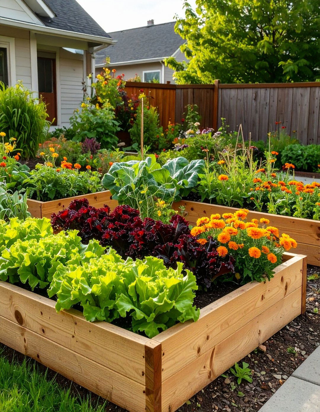 The Edible Landscape Design - 30 budget cheap simple front yard landscaping ideas