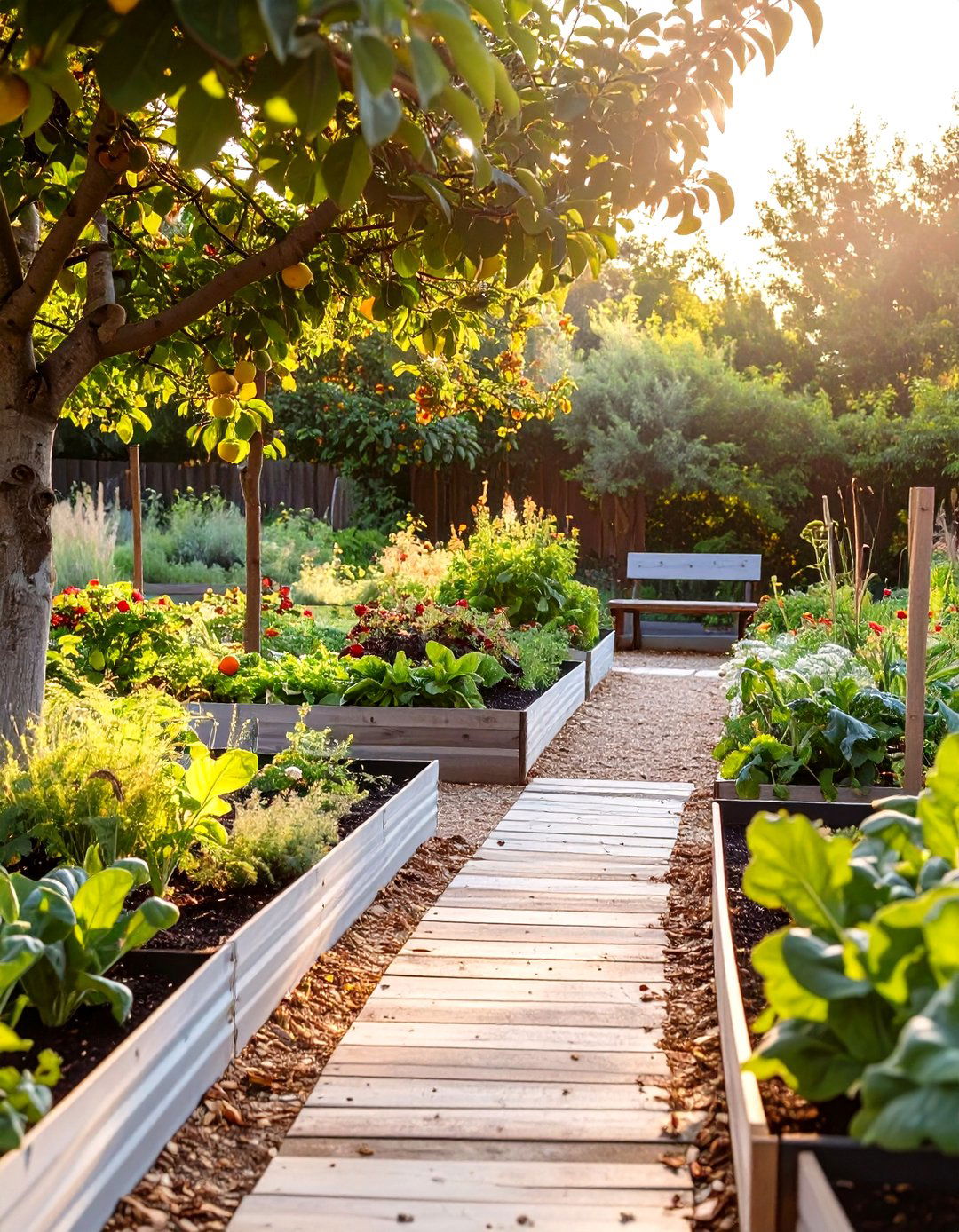 The Edible Landscape Paradise - 30 no grass backyard ideas