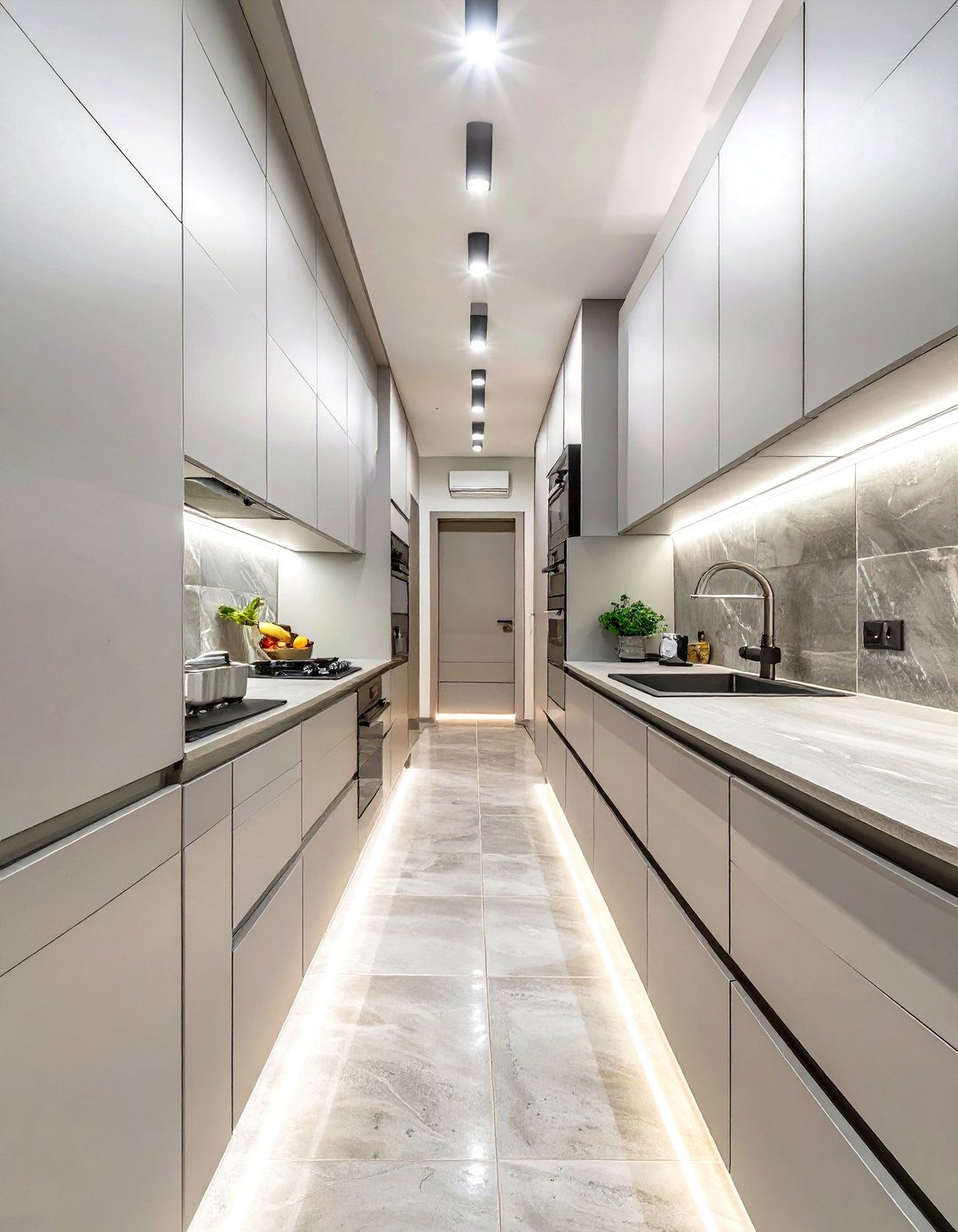 The Efficient Galley Kitchen Design - 30 how to design a kitchen layout ideas