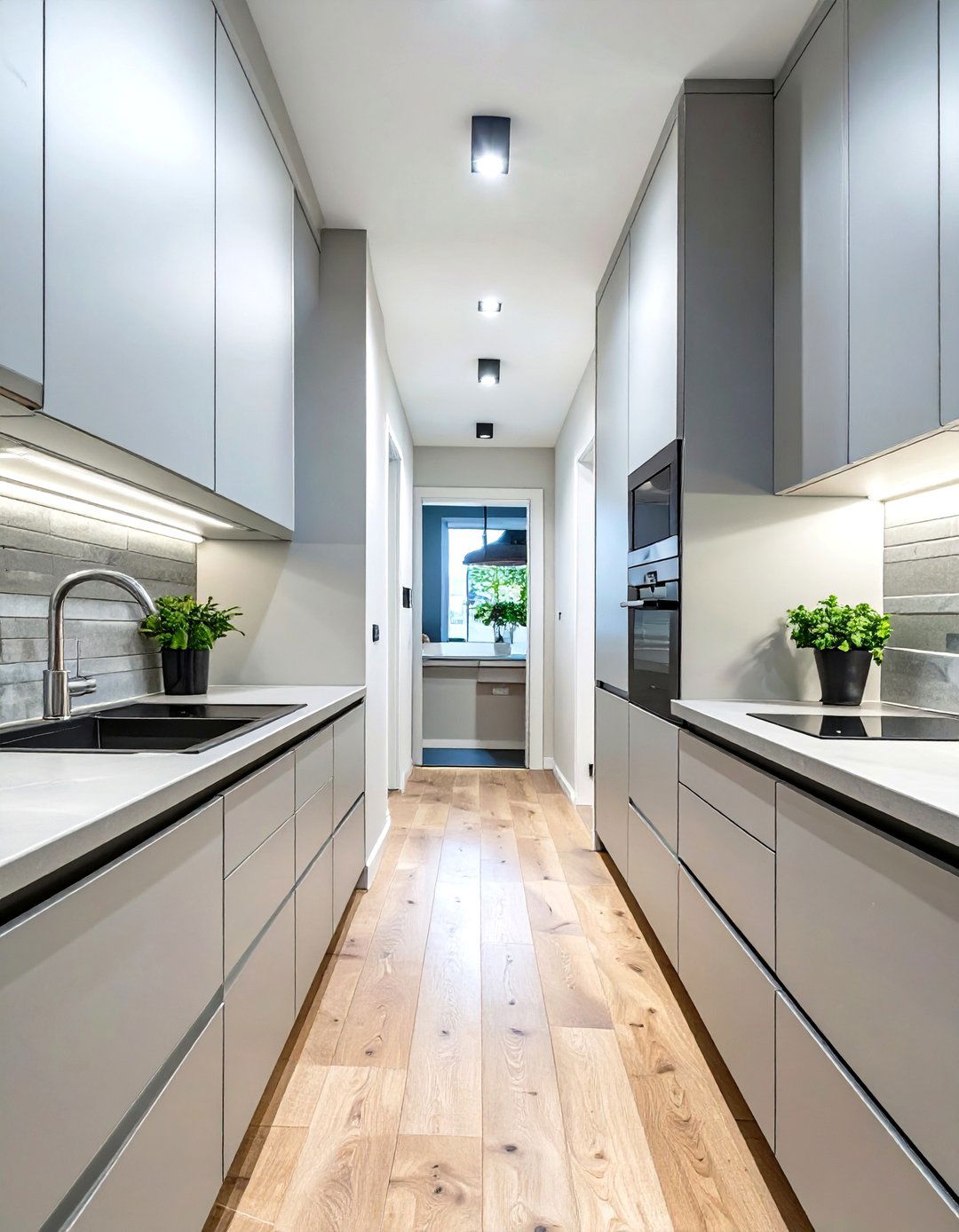 The Efficient Galley Kitchen Layout - 30 small kitchen layout ideas