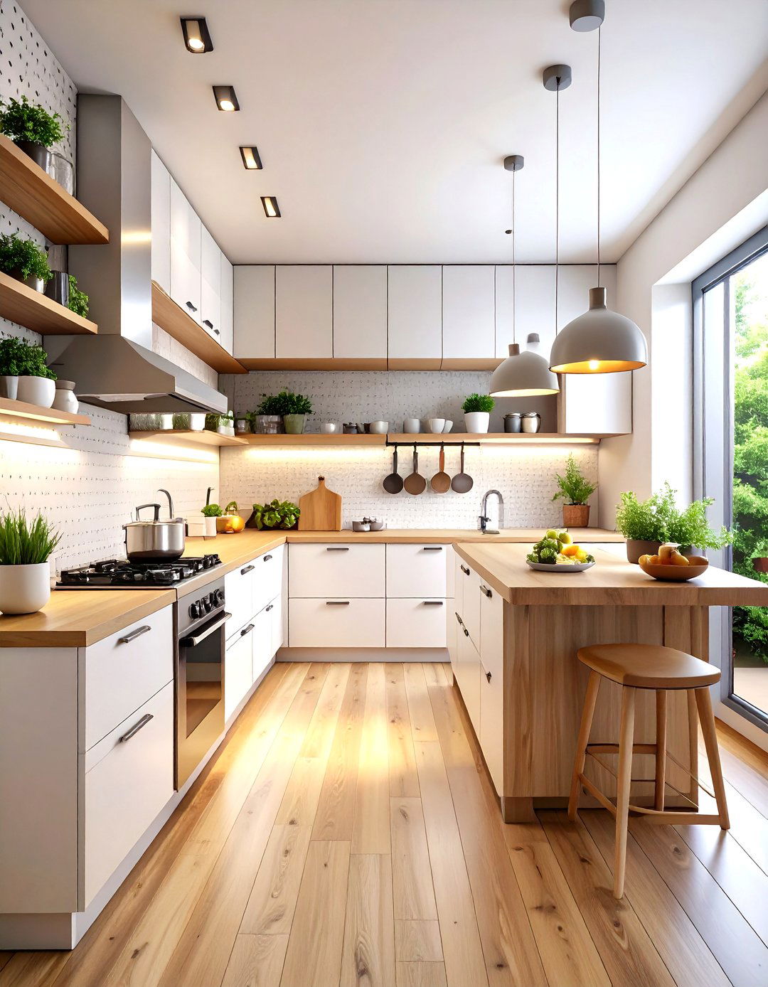 The Efficient One Wall Galley Kitchen - 30 galley kitchen designs