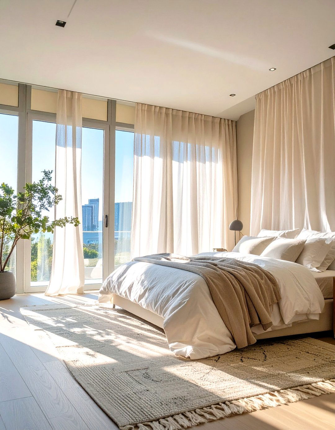 The Elegance of Sheer Curtains - 30 timeless interior design ideas