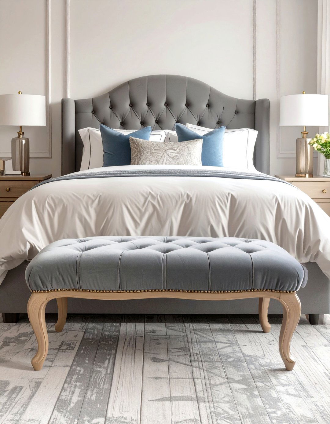 The Elegant Bedroom Settee - 30 bedroom seating ideas