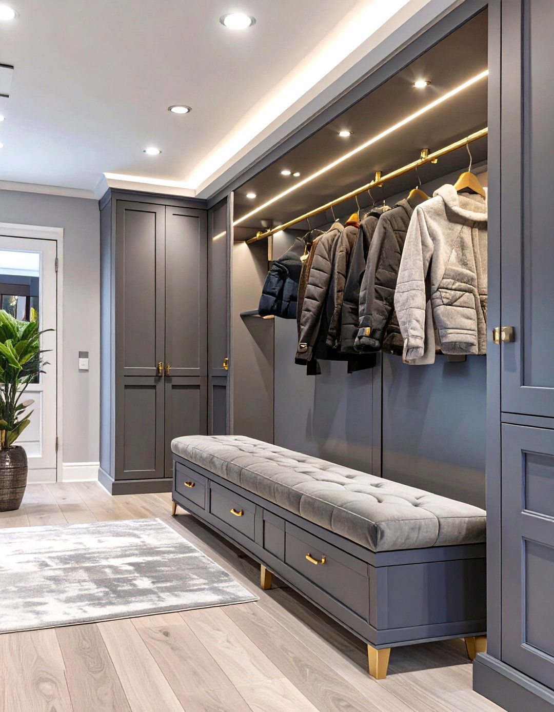 The Elegant Boutique Style Closet - 30 coat closet organization ideas