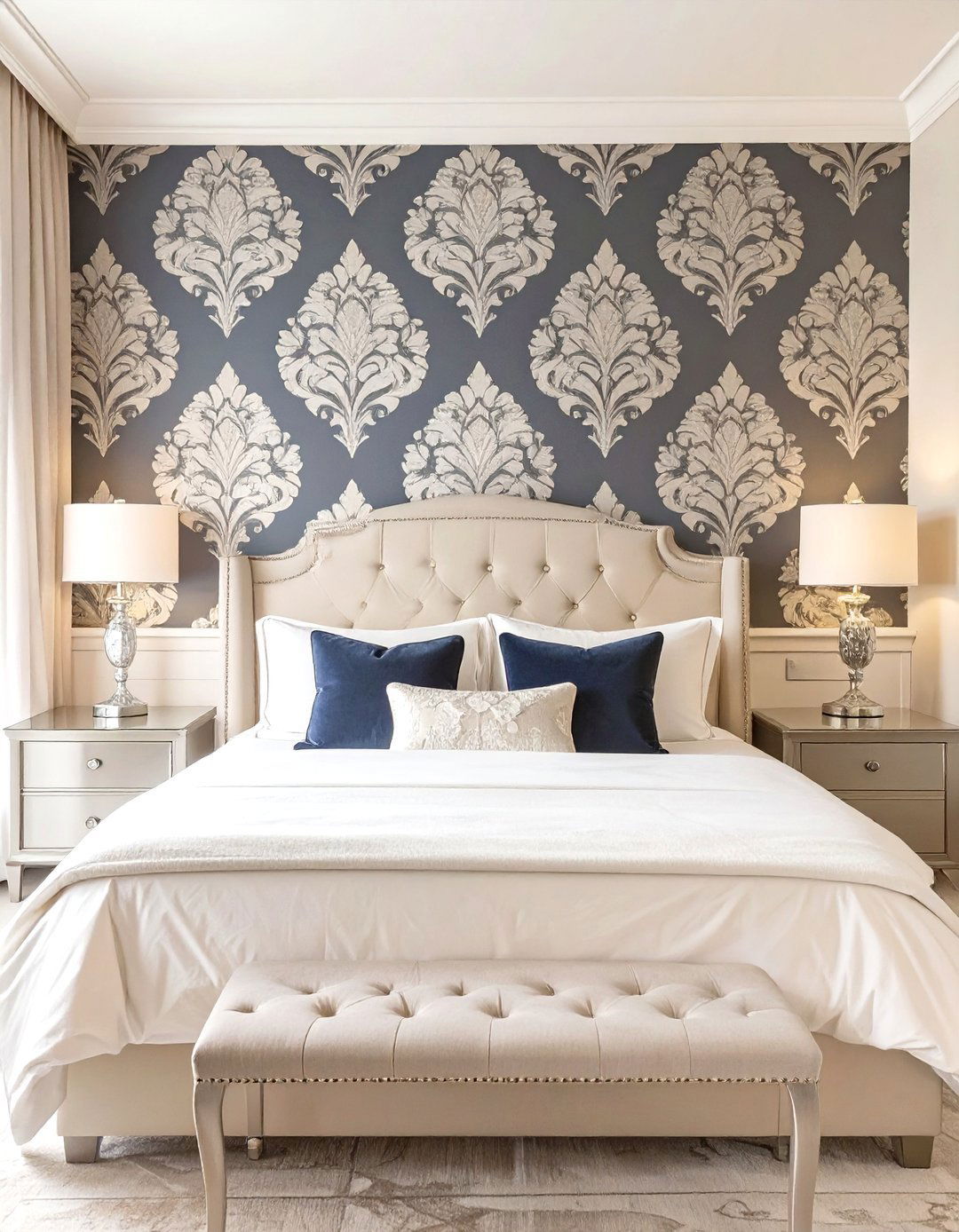 30 Navy Blue Bedroom Ideas for a Sophisticated Sanctuary - We Love Home ...