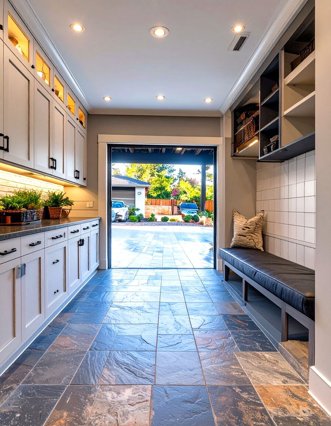 The Elegant Mudroom Entry Garage - 30 garage makeover ideas