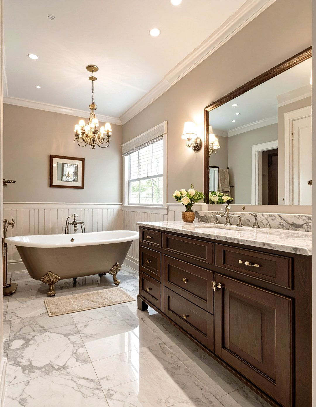 The Elegant Traditional Bathroom - 30 master bathroom ideas photo gallery