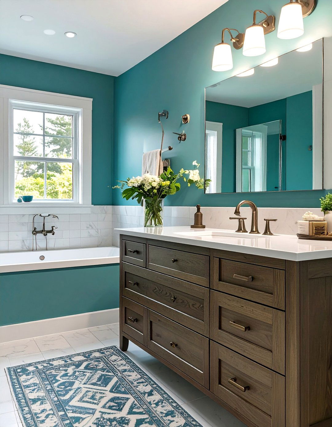 The Elegant Transitional Bathroom - 30 bathroom reno ideas