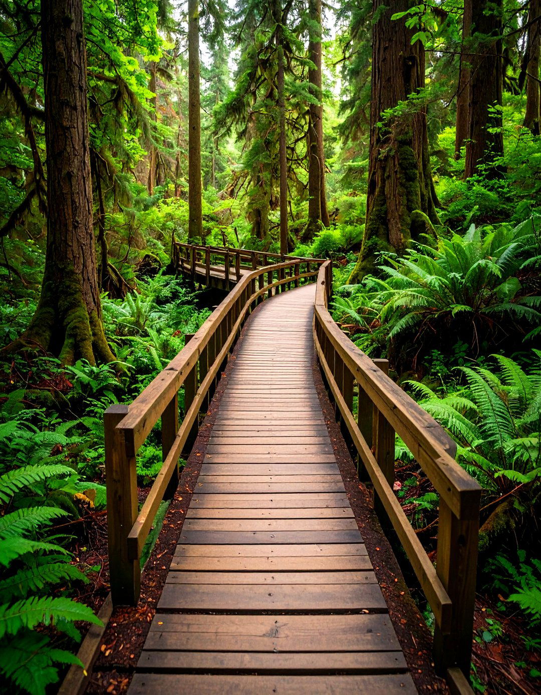 The Elevated Boardwalk Garden Pathway - 30 garden pathway ideas