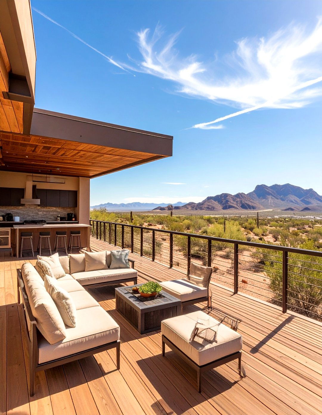 The Elevated Deck with a View - 30 arizona landscape ideas