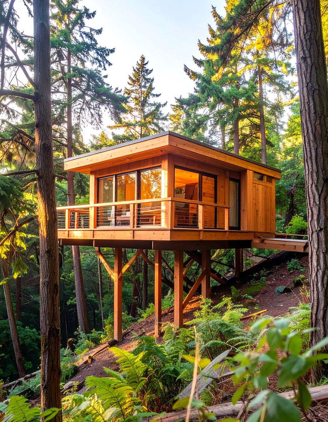 The Elevated Stilts House - 30 low cost small house design ideas