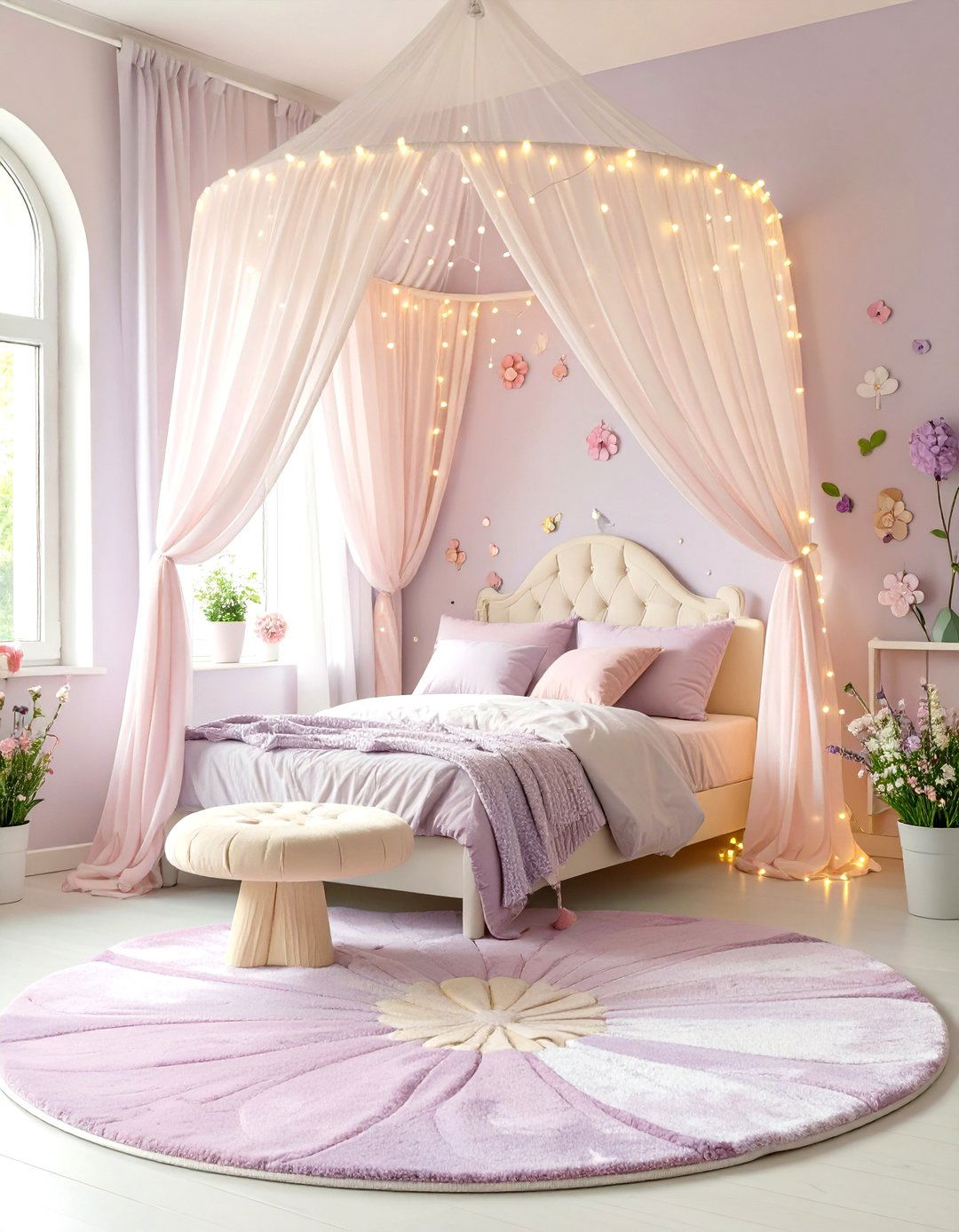 The Enchanted Fairy Garden Room - 30 interior design for kids' rooms ideas