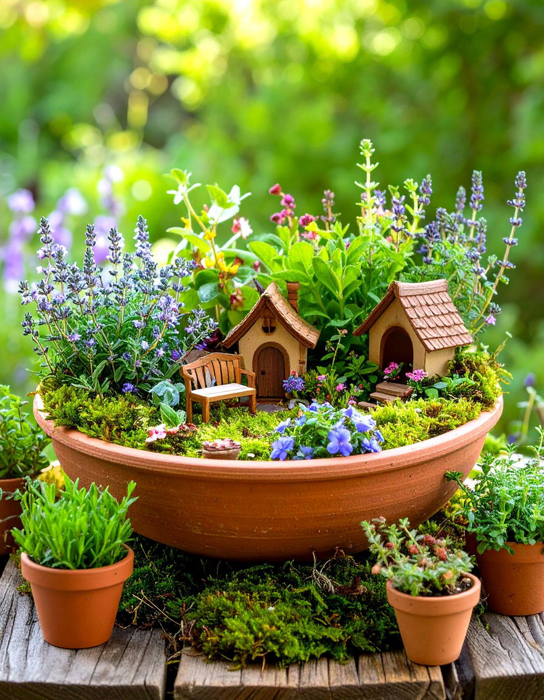 The Enchanted Fairy Herb Garden - 30 layout herb garden design ideas
