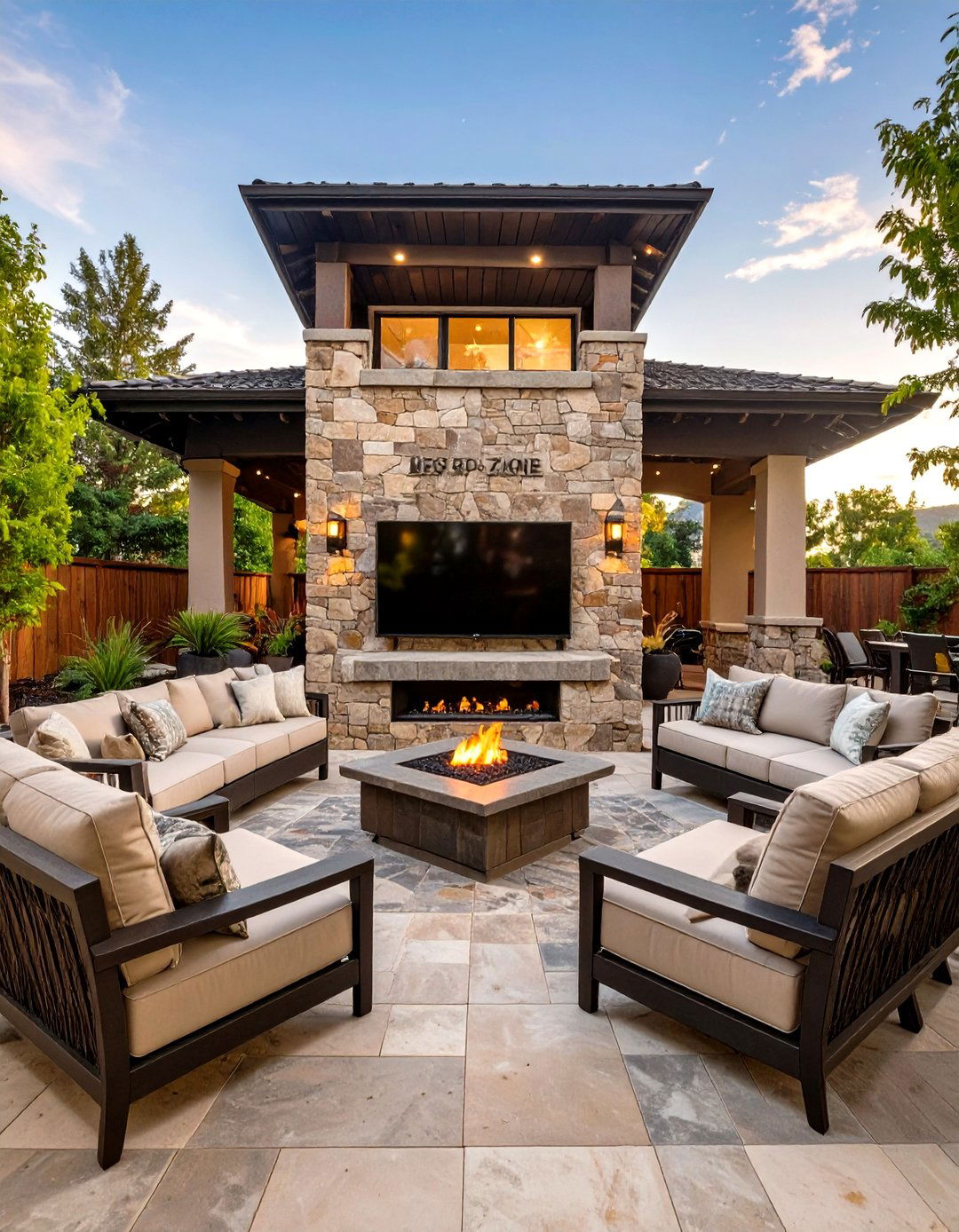 The End Zone Entertainment Patio - 30 madden home design ideas