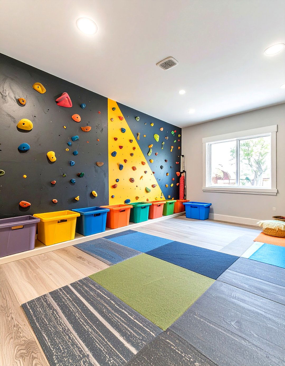 The Energetic Kids Play Zone - 30 basement layout ideas