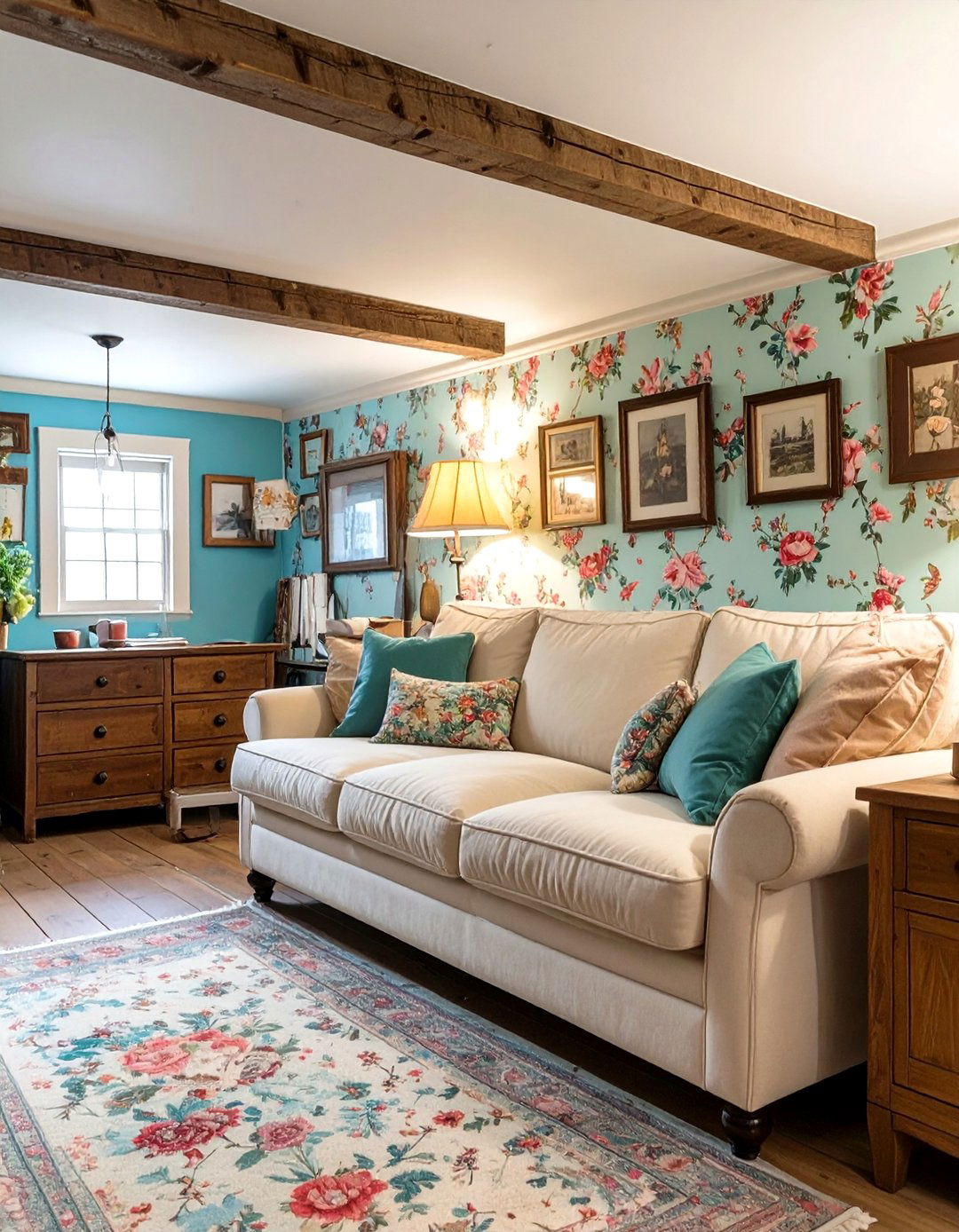 The English Cottage Charm Basement - 30 basement apartment ideas