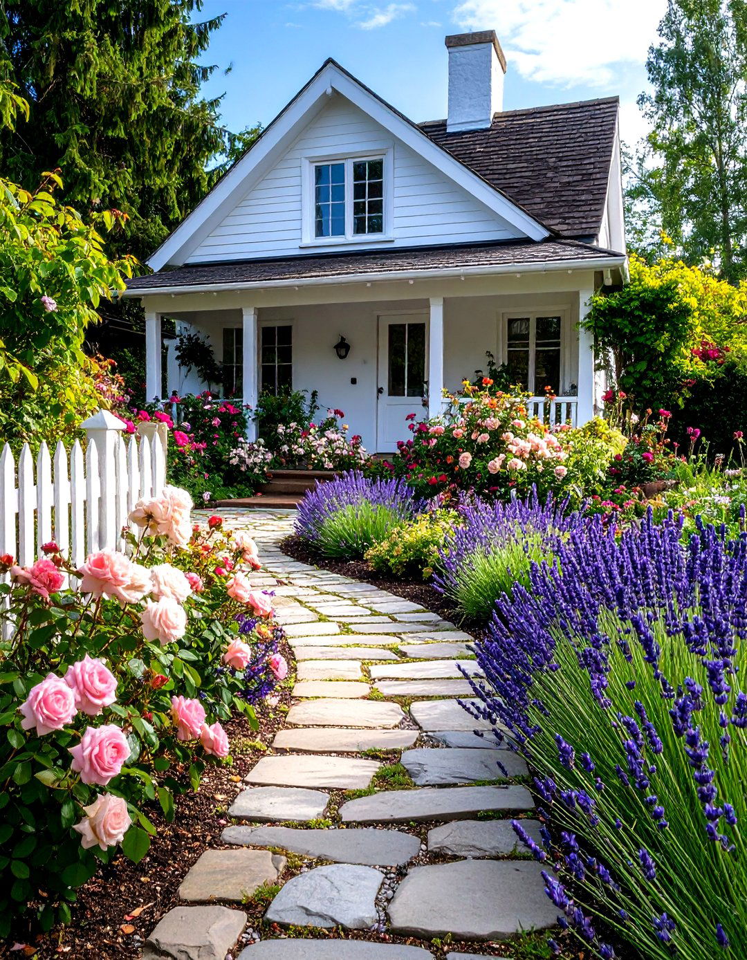 The English Cottage Front Yard - 30 front yard ideas
