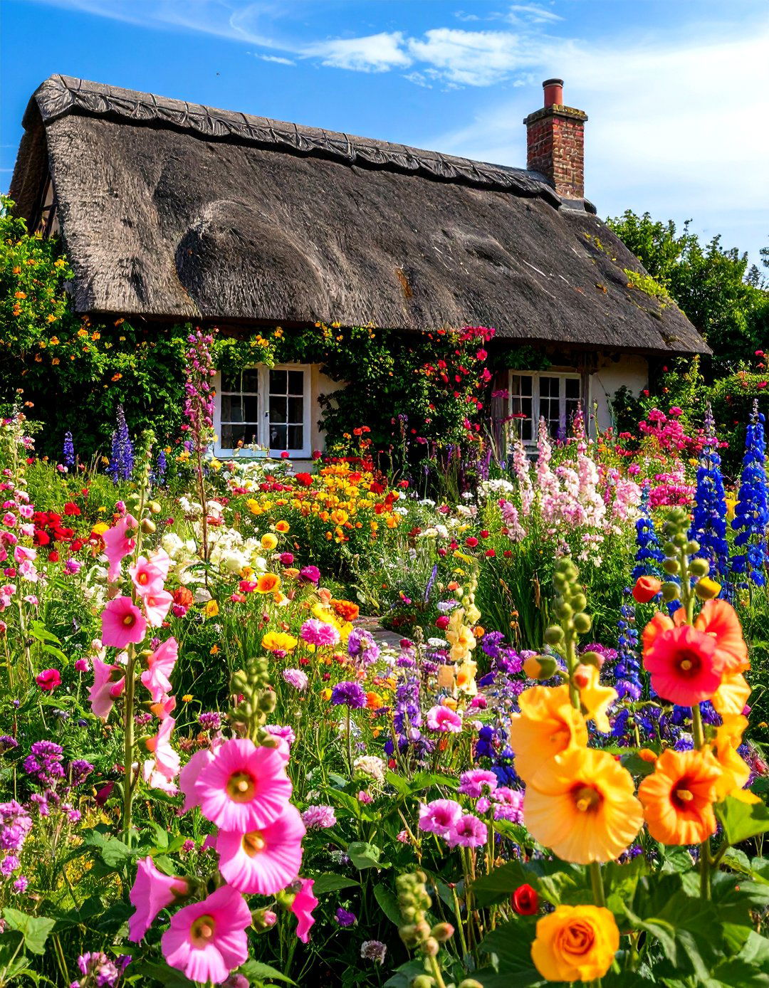 The English Cottage Garden - 30 lego ideas botanical garden