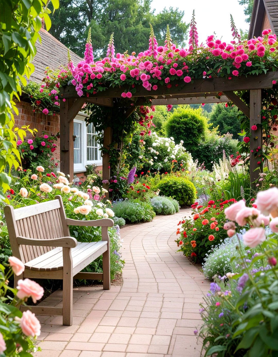 The English Cottage Garden - 30 backyard oasis ideas